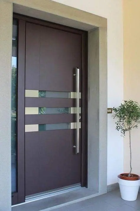 Puerta principal moderna para casa